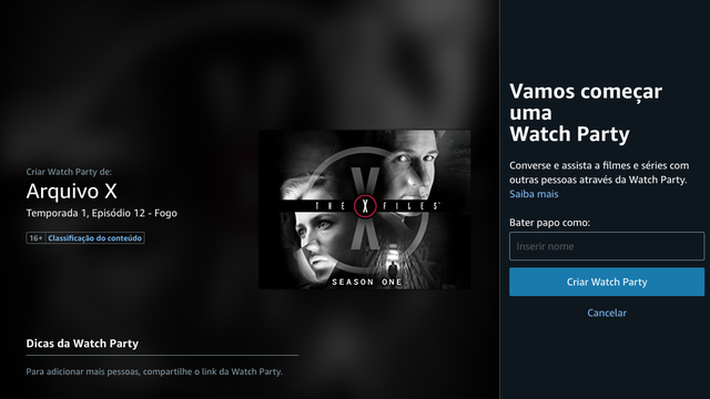 Prime Video: como assistir a filmes com amigos pelo Watch Party