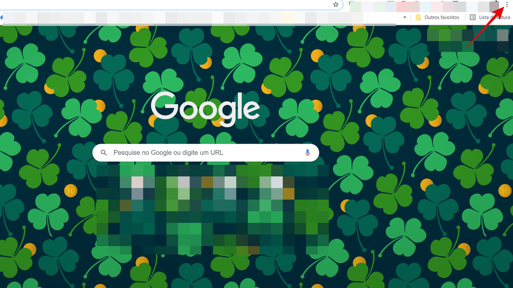 Acesse o menu do Google Chrome(Imagem: Guadalupe Carniel/Captura de tela)