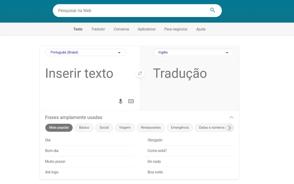 Existem inúmeros tradutores de inglês para português além do Google Tradutor (Captura: Kris Gaiato)