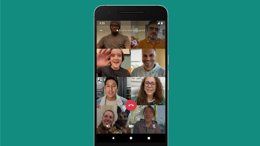 WhatsApp aumenta limite de chamadas em grupo para 8 pessoas