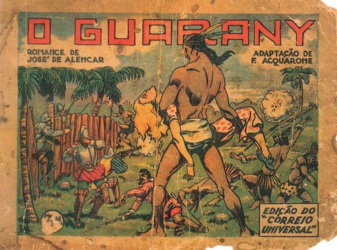 O clássico "O Guarani", de José de Alencar, lançado em 1937