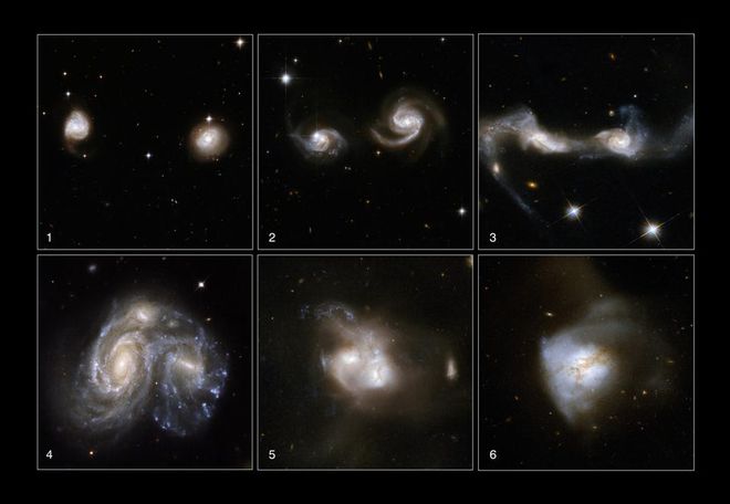 (Imagem: Reprodução/Nasa/Esa/Hubble/E A. Evans/Nrao/K. Noll/J. Westphal)
