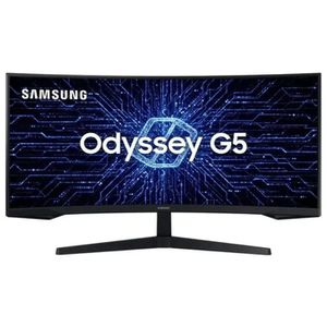 Monitor Gamer Samsung Odyssey G5 34" UWQHD | CUPOM
