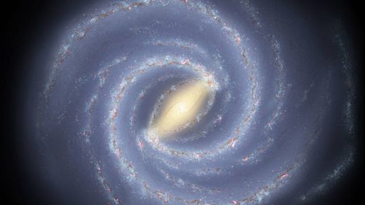 Estrutura gigantesca encontrada na Via Láctea poderia ser novo braço espiral