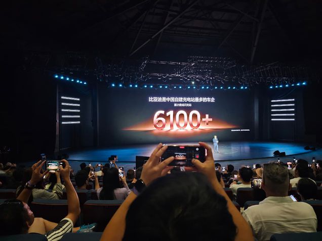 Evento BYD na China