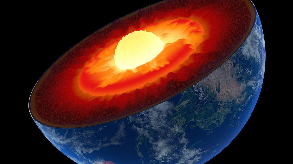 Parece que o formato do núcleo interno da Terra mudou nos últimos 20 anos