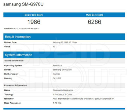 Benchmark | Estaria a Samsung preparando um Galaxy S10 "Lite"?