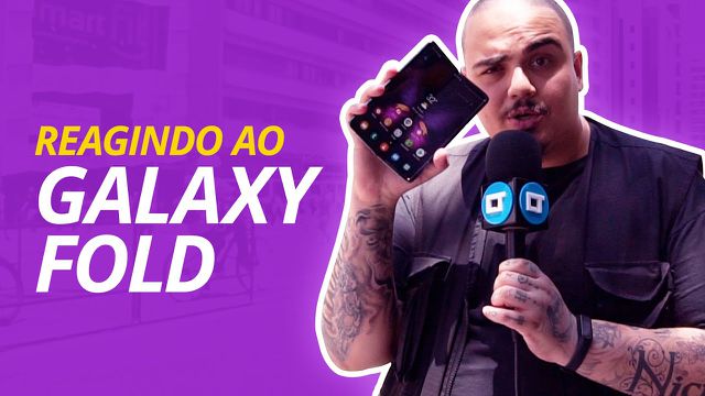 Levamos o Galaxy Fold para a Av. Paulista; veja a reação das pessoas