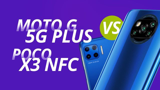Jogos e Desempenho: Moto G 5G Plus ou Poco X3 NFC?