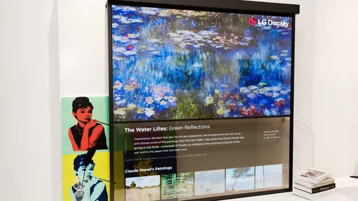 CES 2022: LG Display revela linha de telas OLED transparentes