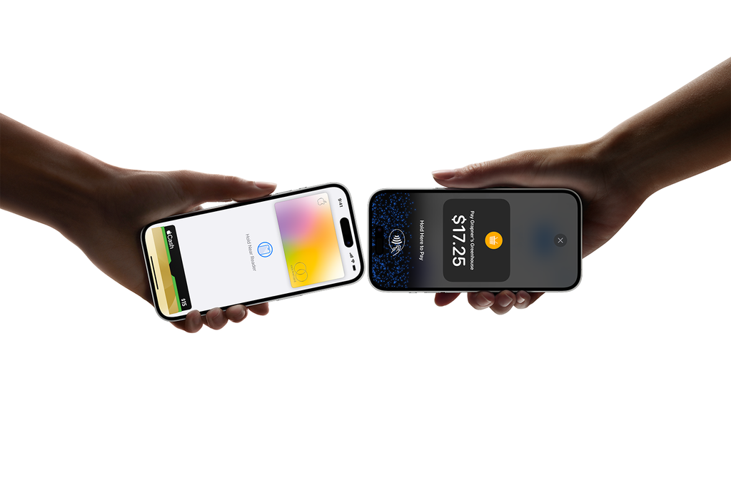 A tecnologia tap-to-pay transforma o celular em uma máquina de NFC portátil para pagamentos (Imagem: Reprodução/Apple)