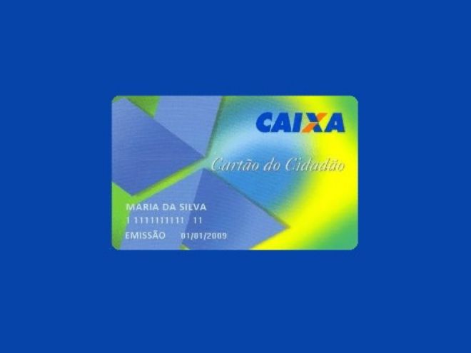 O número do PIS pode ser encontrado no Cartão Cidadão emitido pela Caixa (Imagem: Divulgação/Caixa Econômica Federal)