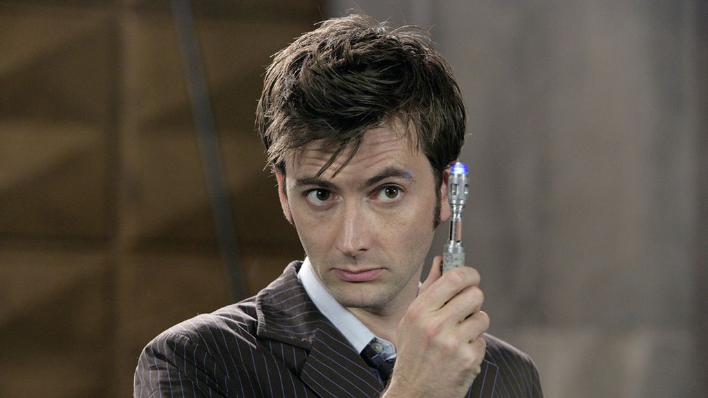 O Décimo Doutor e sua Chave de Fenda Sônica (Imagem: BBC)