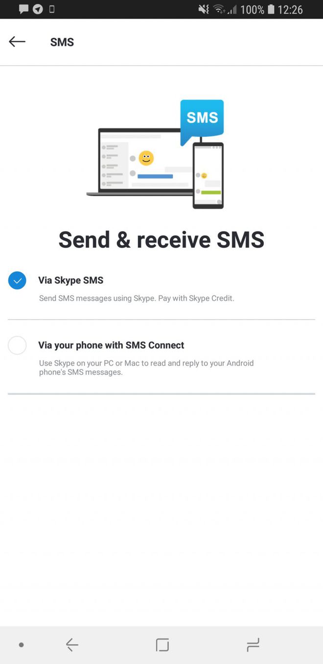 Prévia do Skype para Android permite envio e recebimento de SMS no Mac ou PC