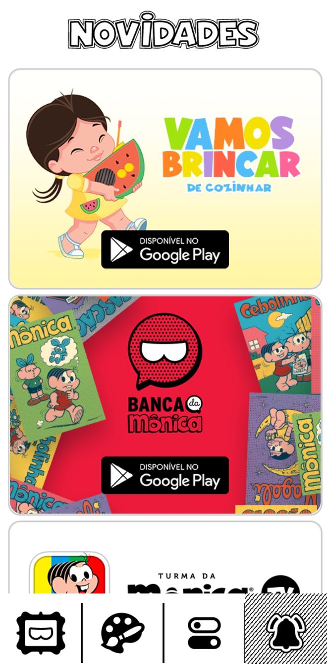 Agora você pode colorir a Turma da Mônica no celular com um app