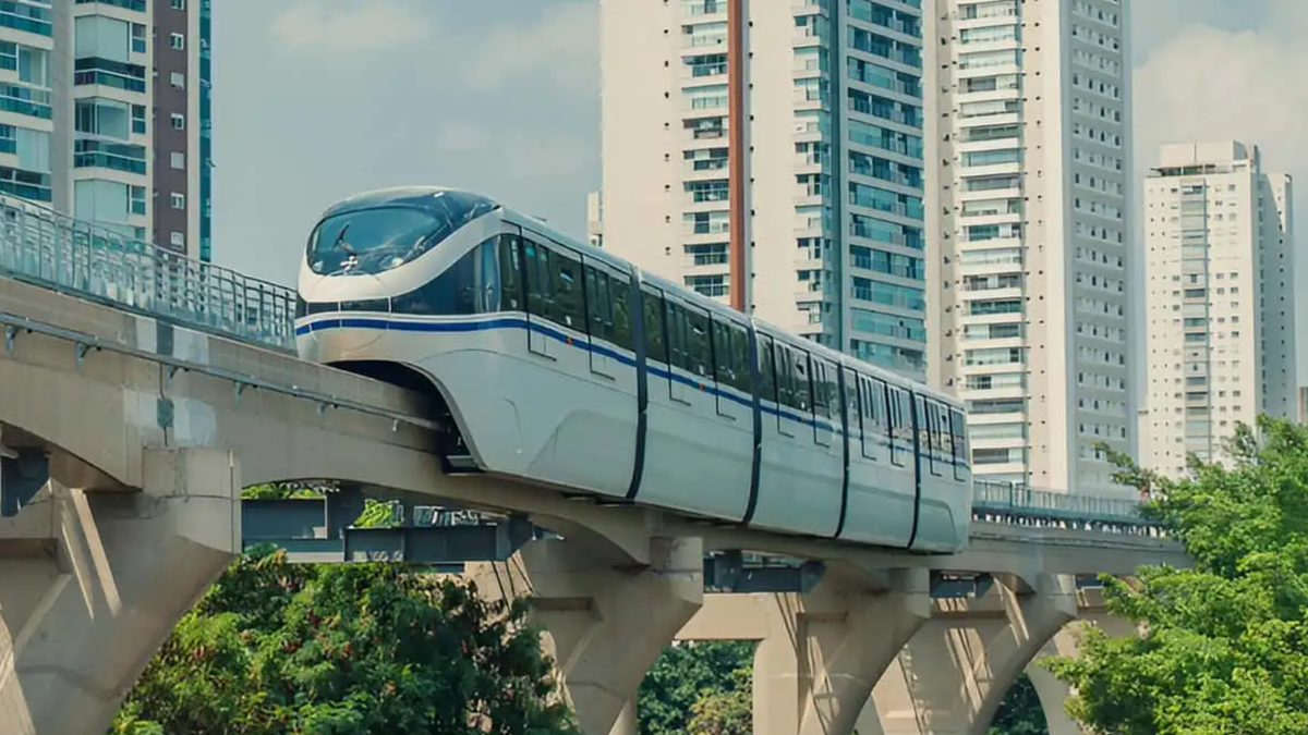 Linha 17-Ouro veio aí! Veja curiosidades sobre o novo monotrilho da BYD