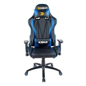 CUPOM | Cadeira Gamer KBM! GAMING Storm CG300 - Preta e Azul