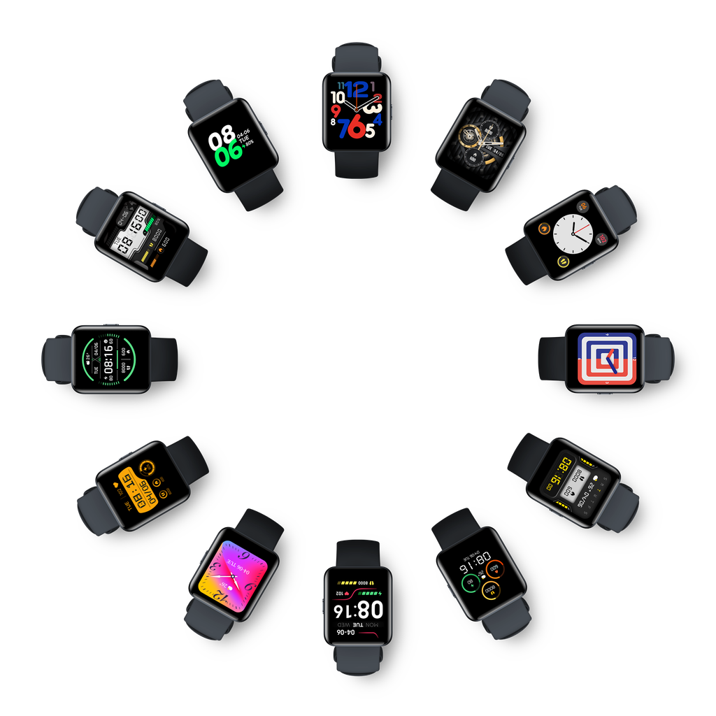 Watchfaces permitem personalizar profundamente a smartband (Imagem: Divulgação/Xiaomi)