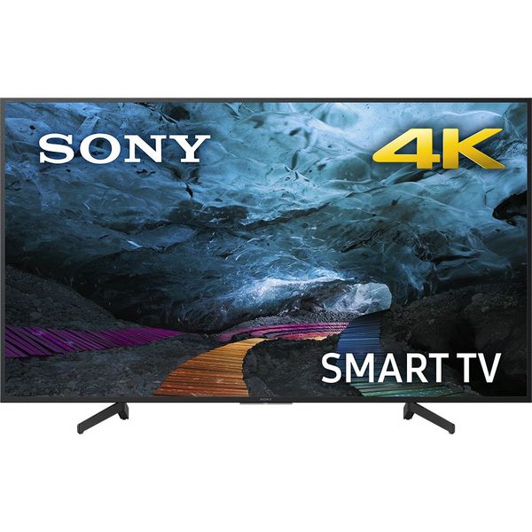 Smart Tv Led 55'' Sony KD-55X705G Ultra Hd 4k Com Conversor Digital 3 Hdmi 3 Usb Wi-fi - Preta [CUPOM]