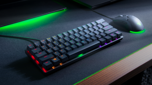 Razer lança versão "mini" do Hunstman, seu teclado gamer com switch óptico