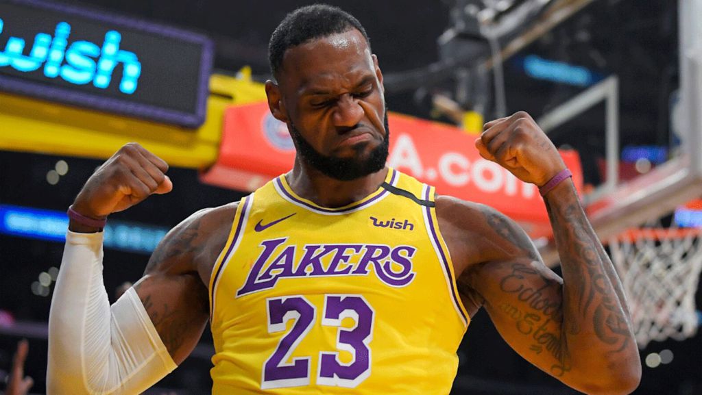 Lebron James tenta levar os Lakers de volta ao título da NBA/ Imagem: Divulgação