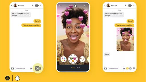 Bumble agora usa filtros de RA do Snapchat para facilitar os encontros online
