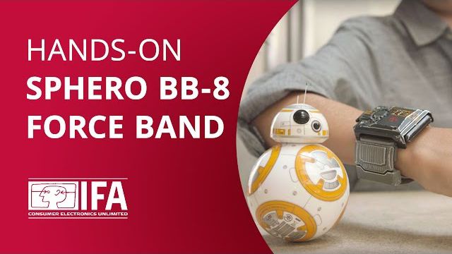 Testamos a BB-8 Force Band! [Hands-on IFA 2016]