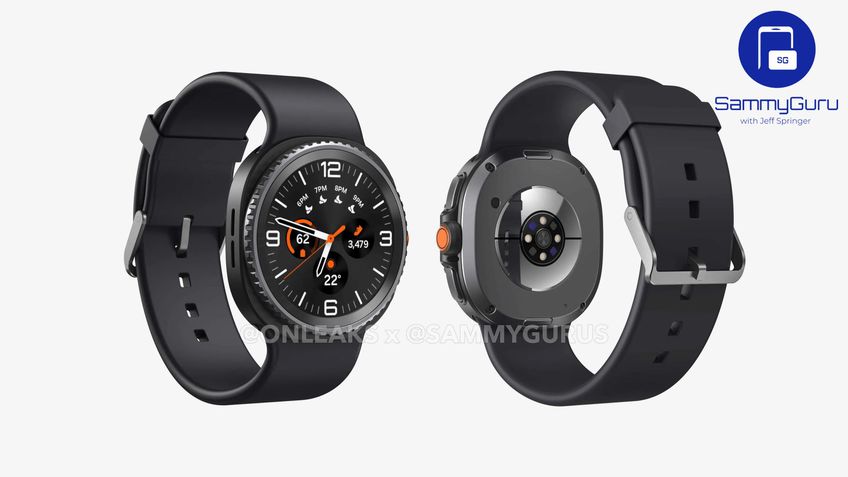 Renderizações do Galaxy Watch 8 Classic