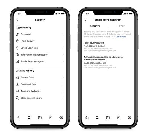 Instagram Security Checkup Imagens 5