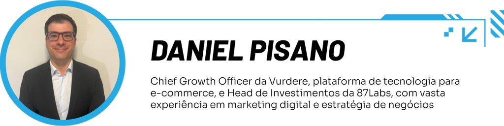 Chief Growth Officer (CGO) da Vurdere, uma plataforma de tecnologia para e-commerce, e Head de Investimentos da 87Labs. Com vasta experiência em marketing digital e estratégia de negócios,