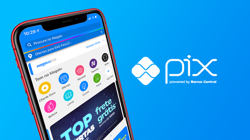 Como fazer Pix no SuperApp do Magalu