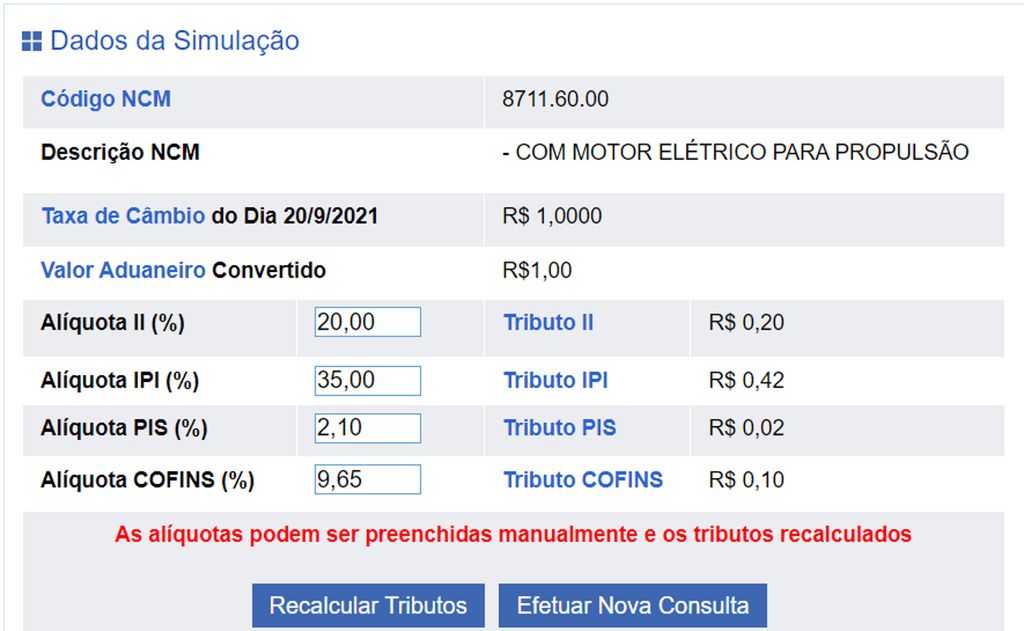 Imagem: Reprodução/Receita Federal