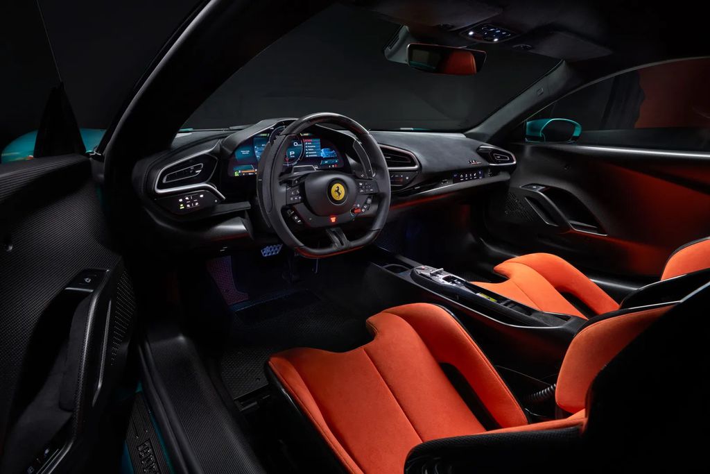 Interior Ferrari 296 Speciale