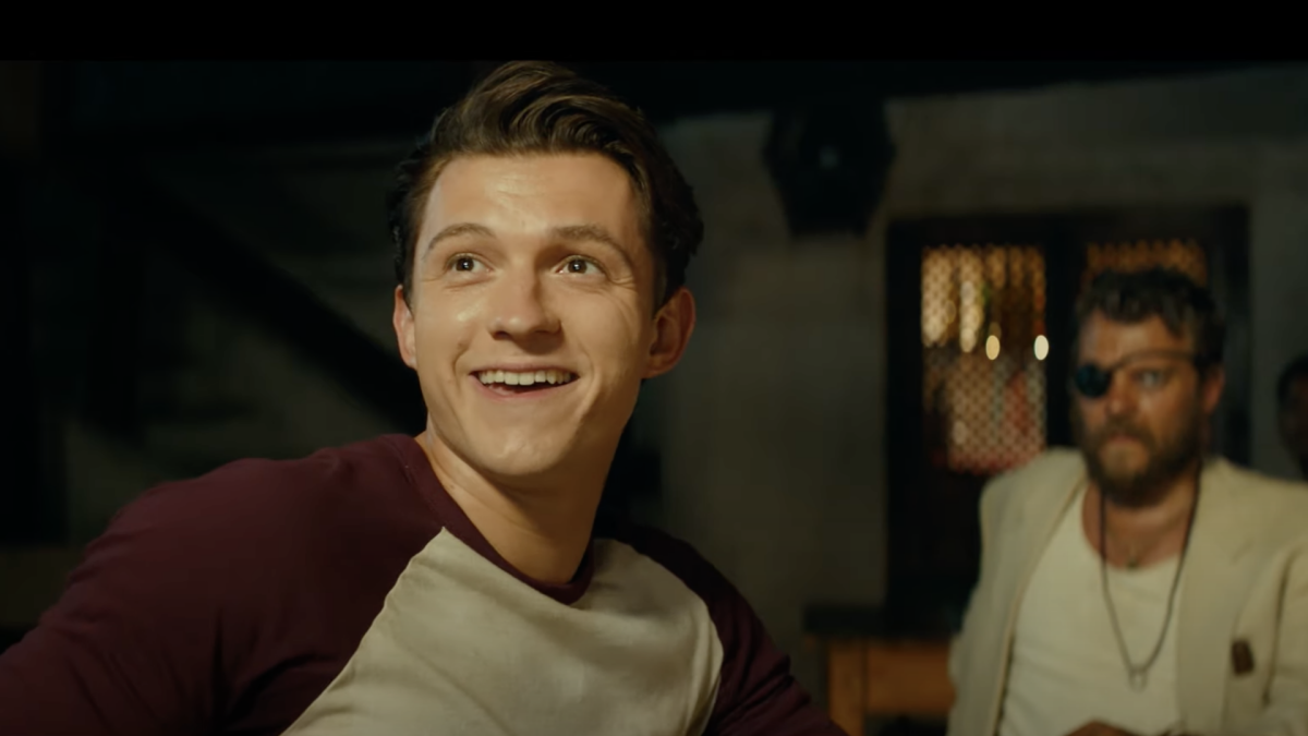 Uncharted: Filme com Tom Holland faz referência à cena do game