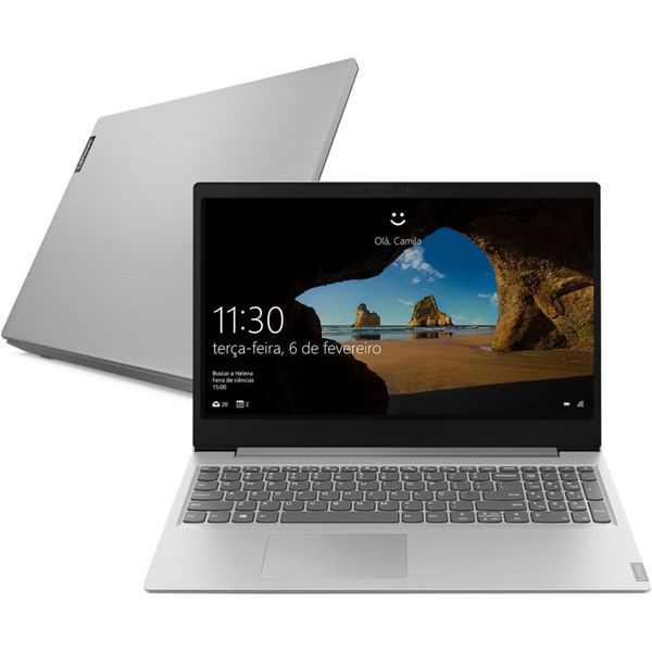 Notebook Lenovo Ideapad S145 8ª Intel Core i5 8GB (GeForce MX110 com 2GB) 256GB SSD 15,6" Windows 10 Prata [CASHABACK]
