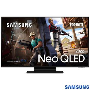 Smart TV 50" Neo QLED 4K Samsung Gaming 50QN90B, Mini Led Painel até 144hz Processador com IA Som em Movimento Tela sem limites Design slim [CASHBACK AME]