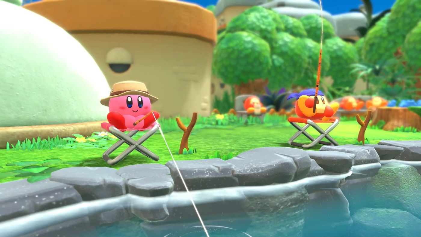 Kirby et la bande-annonce ganha novo de la Terre oubliée