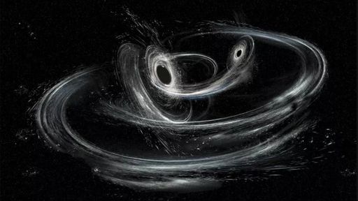 Fusões de buracos negros poderiam gerar lentes gravitacionais; entenda