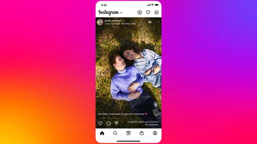 Instagram expande teste do feed estilo Tiktok para mais pessoas no Brasil