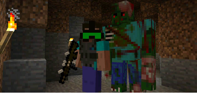 Mods para Minecraft: Zombieland Mod (Imagem: Reprodução/mcpedl.com)