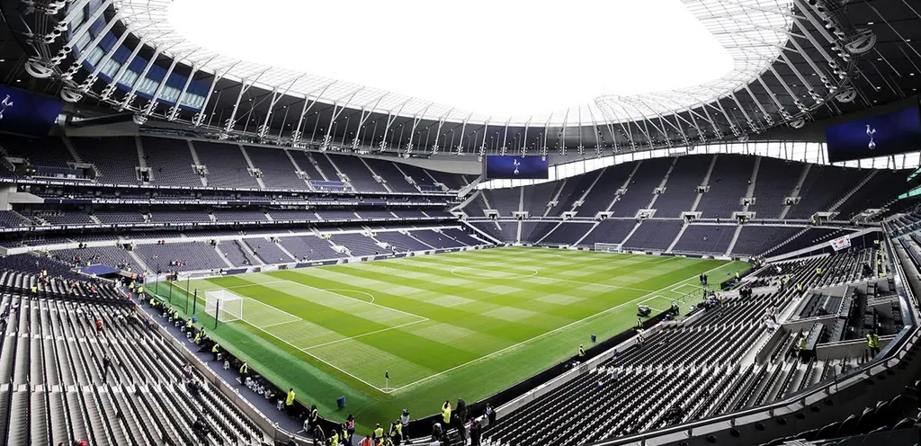 Estádio do Tottenham tem 1.600 pontos de wi-fi espalhados para os torcedores (Imagem: Divulgação/Tottenham)
