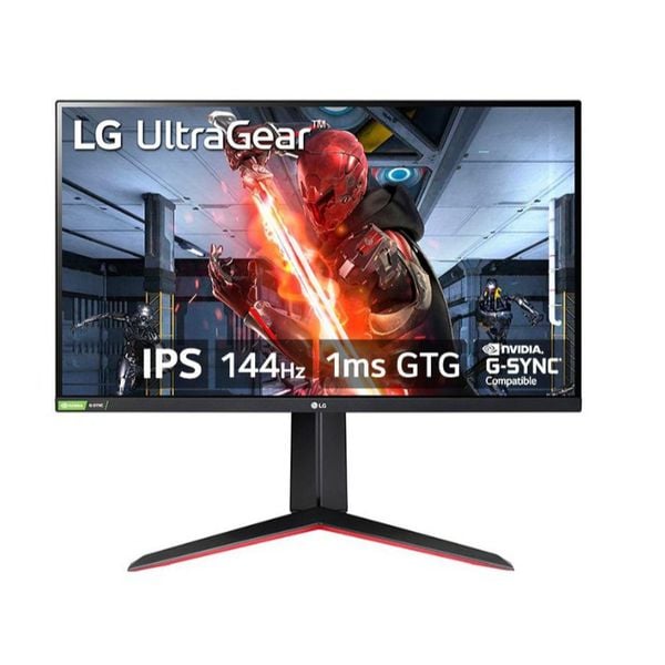 Monitor Gamer LG UltraGear 27 Full HD, 144 Hz, 1ms, IPS, HDMI e DisplayPort, HDR 10, FreeSync Premium | CUPOM