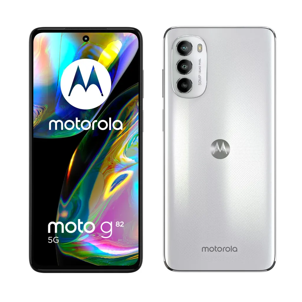 Moto G82 5G vem com tela AMOLED e Snapdragon 695 (Imagem: Divulgação/Motorola)