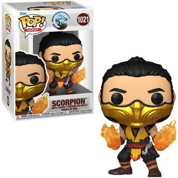 Boneco Funko Pop! Mortal Kombat - Scorpion