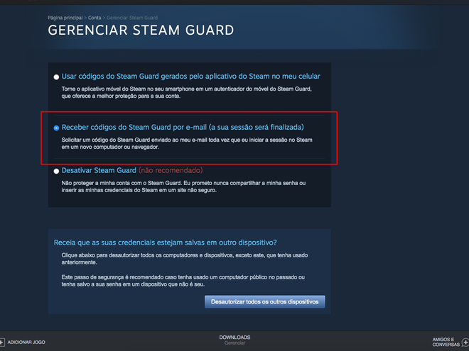 Como adicionar autenticação de dois fatores ao Steam - Canaltech