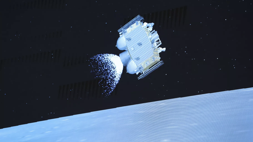 Chang'e 5 encontra nave na órbita da Lua e se prepara para voltar à Terra