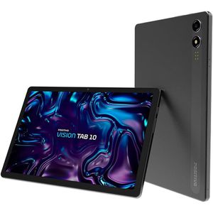 PARCELADO | Tablet Positivo Vision TAB 10 4GB RAM 128GB Armazenamento, Octa-Core, 13MP + Selfie 5MP, Bateria 6000mAh, Tela 10.1“ HD, Wifi AC e 4G, Full Lamination