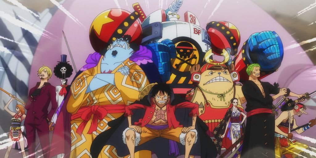 O sucesso do mangá de One Piece se repetiu com a estreia do anime (Imagem: Reprodução/Toei Animation)