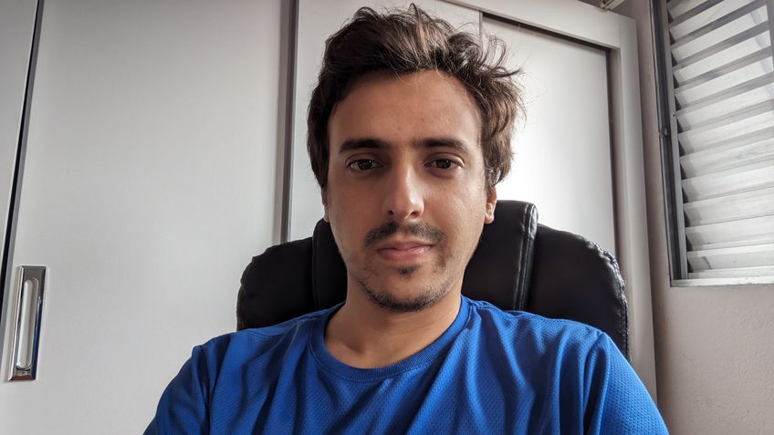 Google Pixel Tablet - Câmera frontal/ modo normal