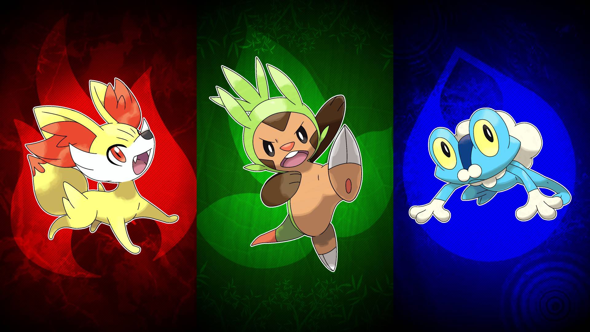 Evoluções dos Pokémons iniciais do Pokémon Black e White